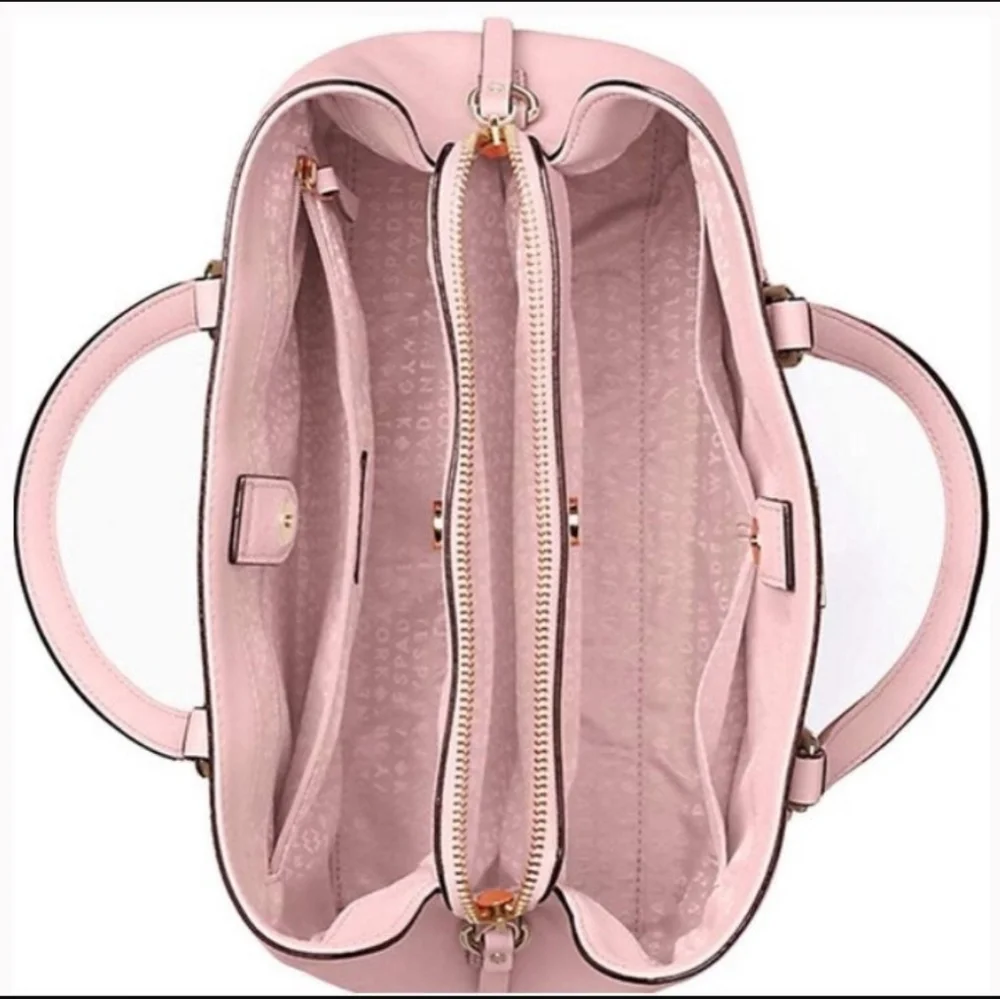 Kate Spade Laurel Way Evangelie Rosejade Satchel NWT
